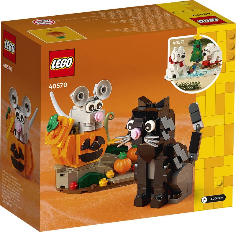 [飛米樂高積木專賣店] LEGO 40570 萬聖節貓與老鼠
