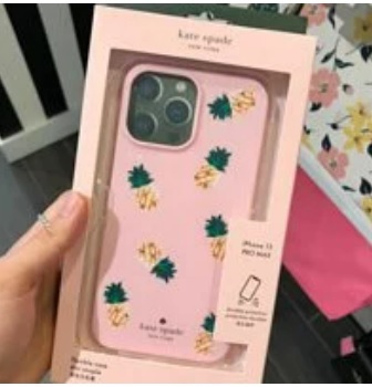 [S] KATE SPADE K7244 PNAPL IPHONE 13 PRO MAX CASE,PINK MULTI, 196021075490 (SKS194)