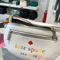 [S] KATE SPADE K7311 BELT BAG, WHITE DOVE, 196021077388 (SKS197)