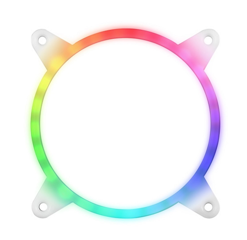 米特3C數位–SilverStone 銀欣 FG122 12公分RGB風扇框/SST-FG122