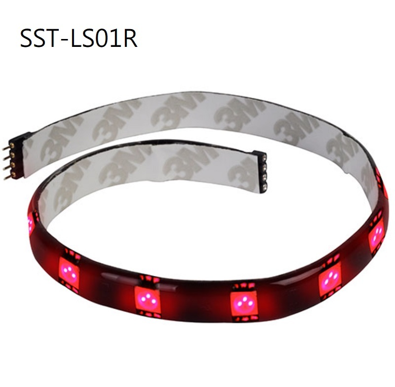米特3C數位–SilverStone 銀欣 LS01 LED燈條/SST-LS01R紅光/SST-LS01W白光