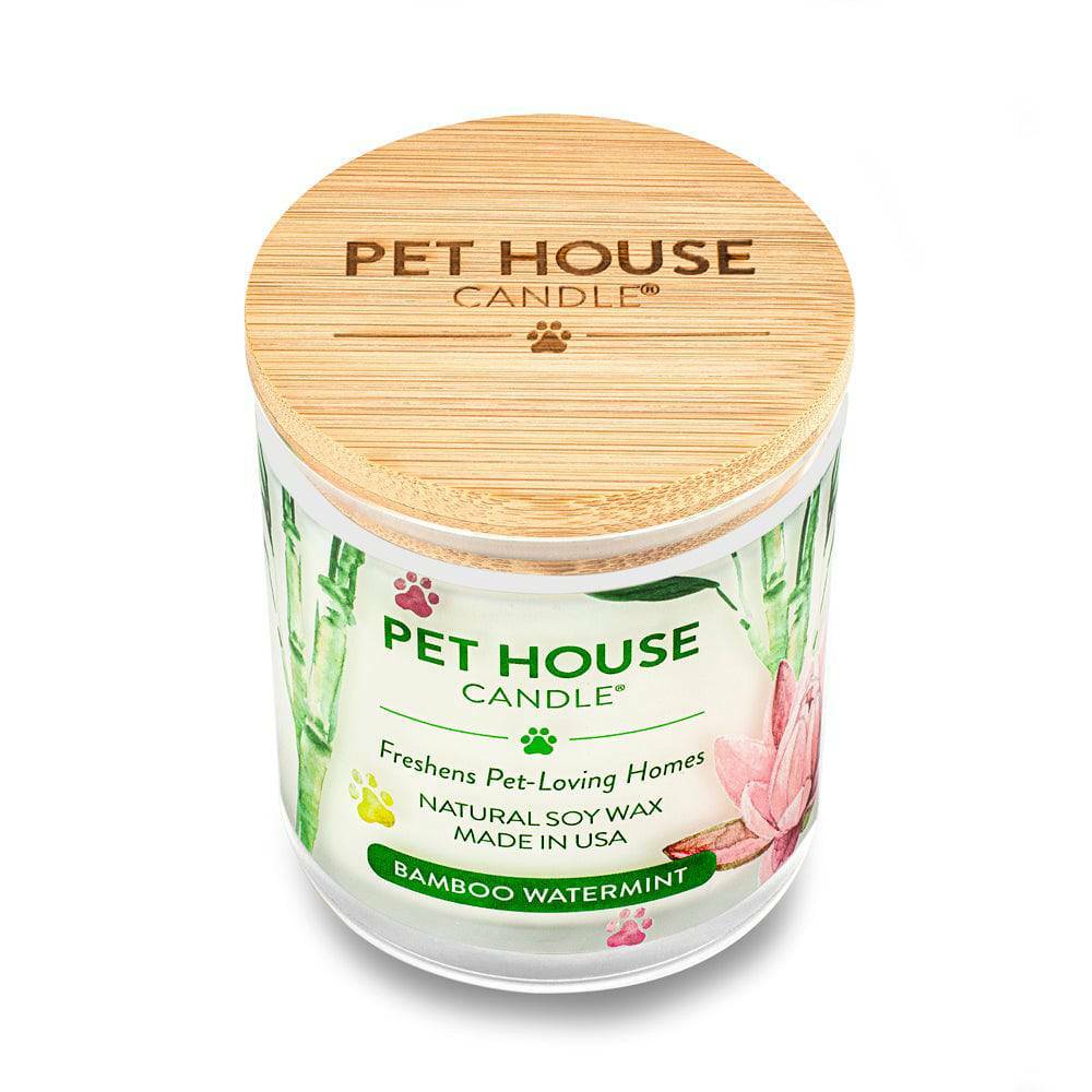 One Fur All - 寵物香薰蠟燭 - 竹子薄荷 9oz (人寵可用)