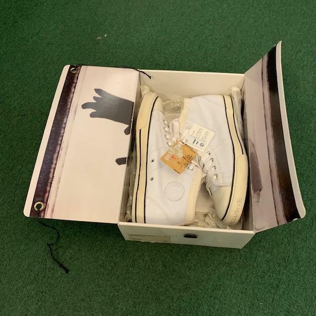 HB SHOP DISPLAY SALE: VISVIM KIEFER MID-CYPHER SHOES (THE EXCLUSIVE) - WHITE SIZE 9.5 IN STOCK NOW (現貨發售中)