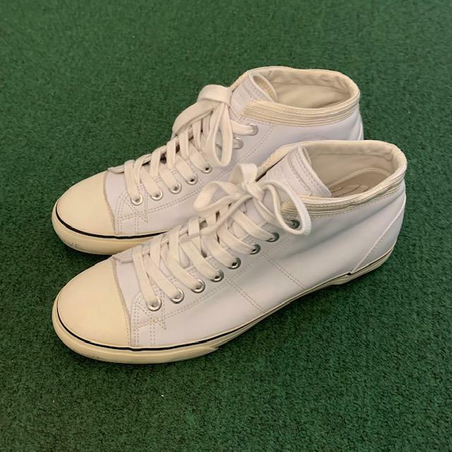 VISVIM KIEFER MID-CYPHER SHOES (THE EXCLUSIVE) - WHITE SIZE 9.5 IN STOCK NOW (現貨發售中)