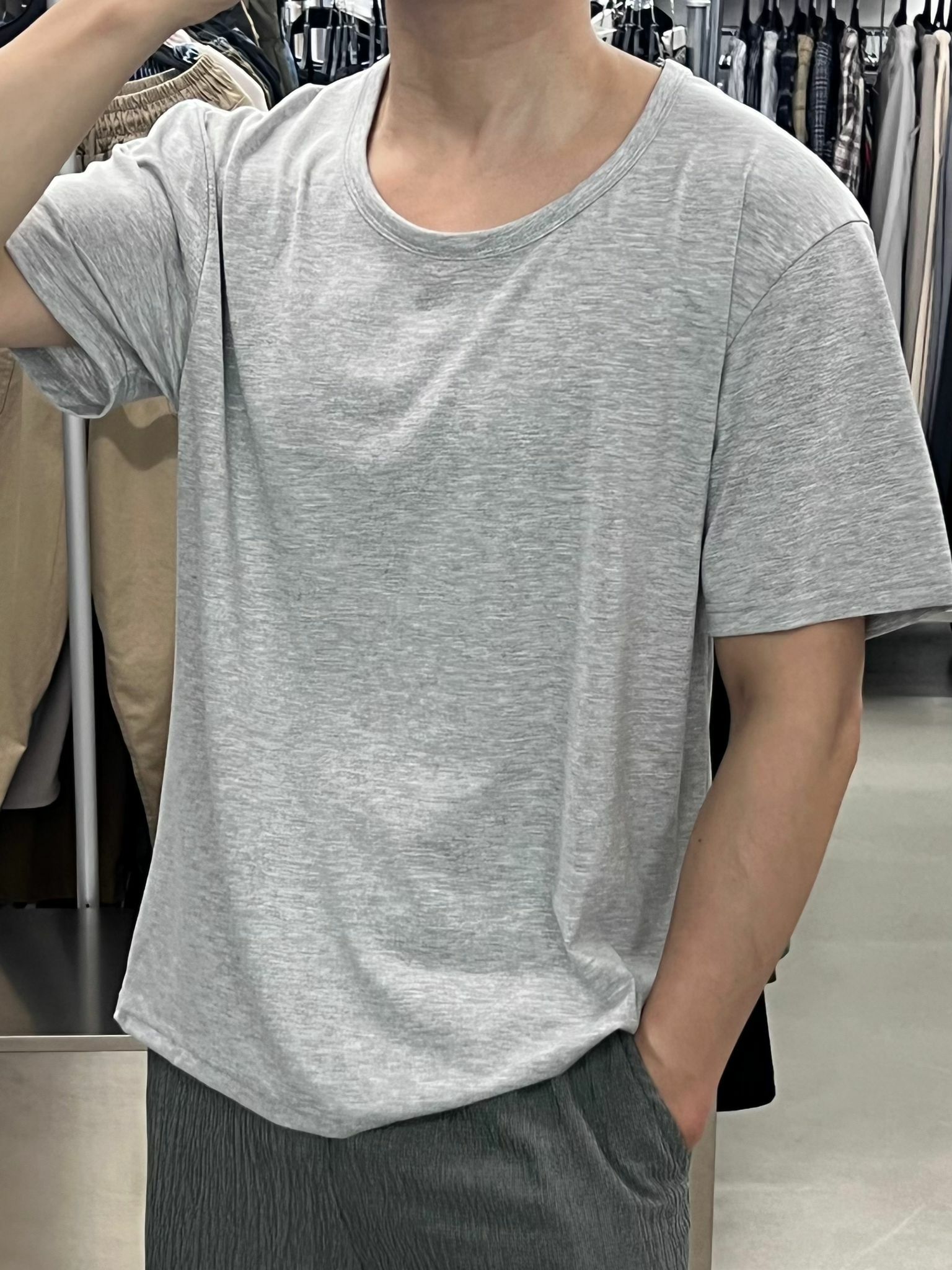 淨色短袖Tee T4065