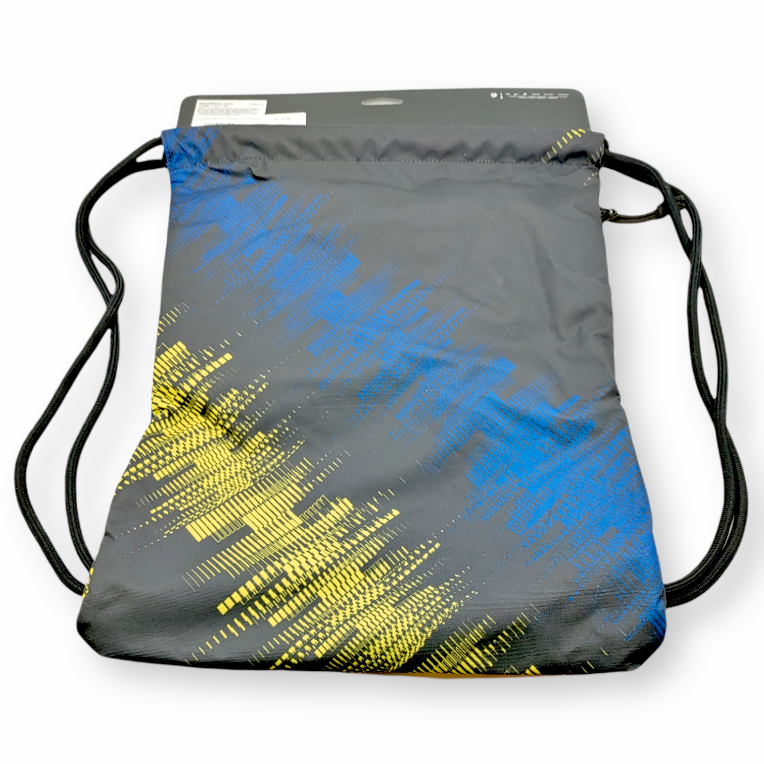 熱刺Nike藍黑黃花紋運動袋