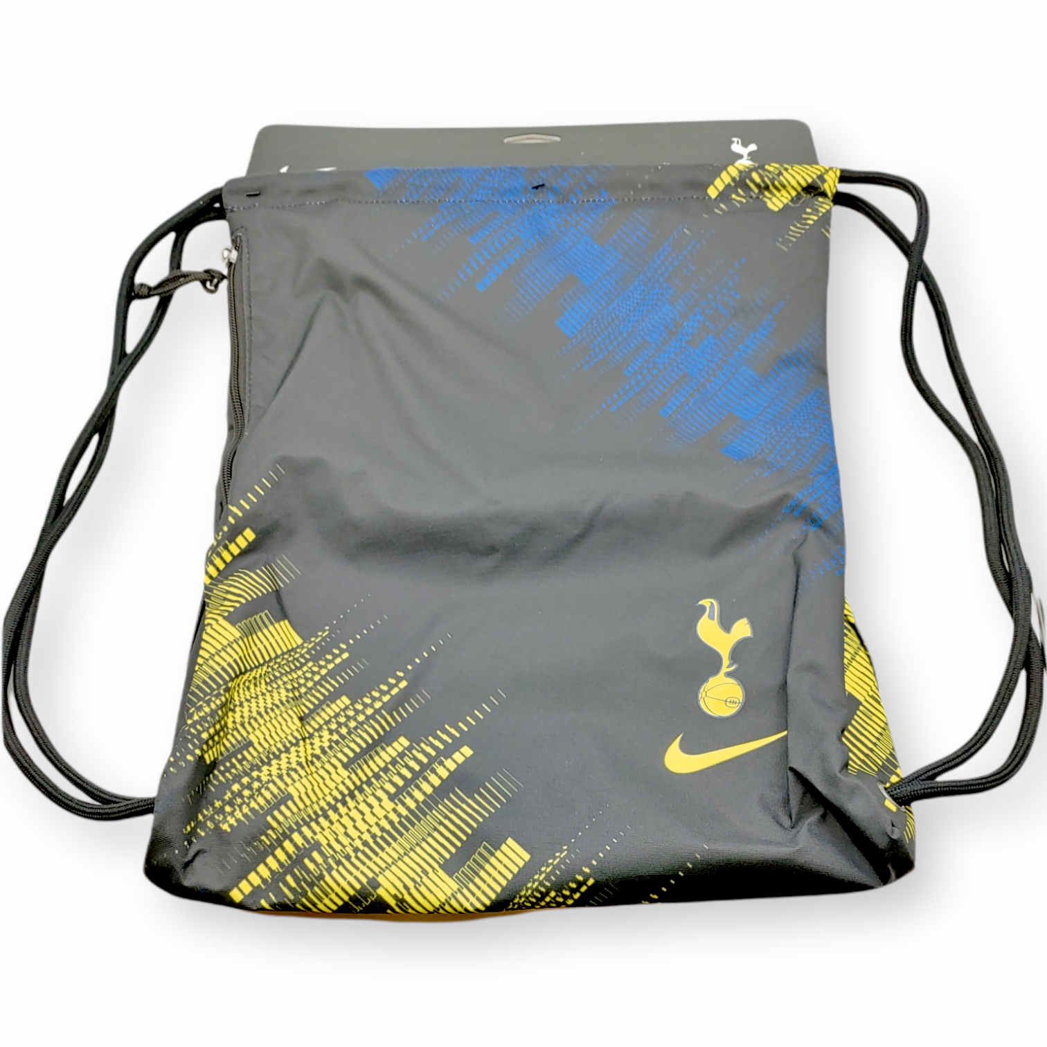 熱刺Nike藍黑黃花紋運動袋