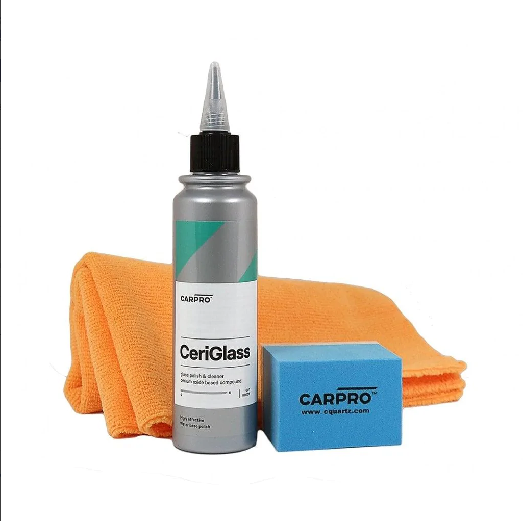 CarPro "Ceri-Glass" 犀利刮玻璃清潔及拋光套裝