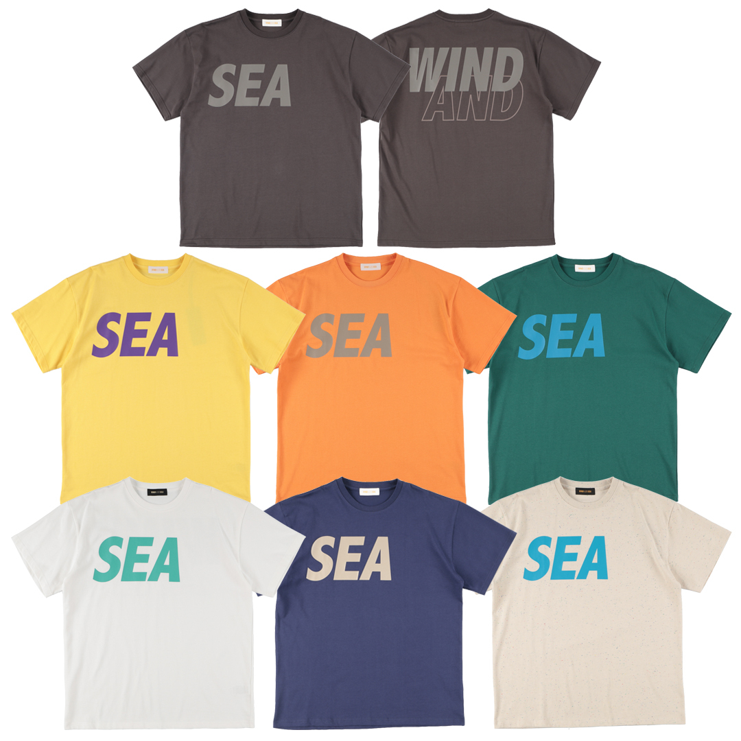 WIND AND SEA 22SS FROM PARIS TO LONDON BIG LOGO TEE