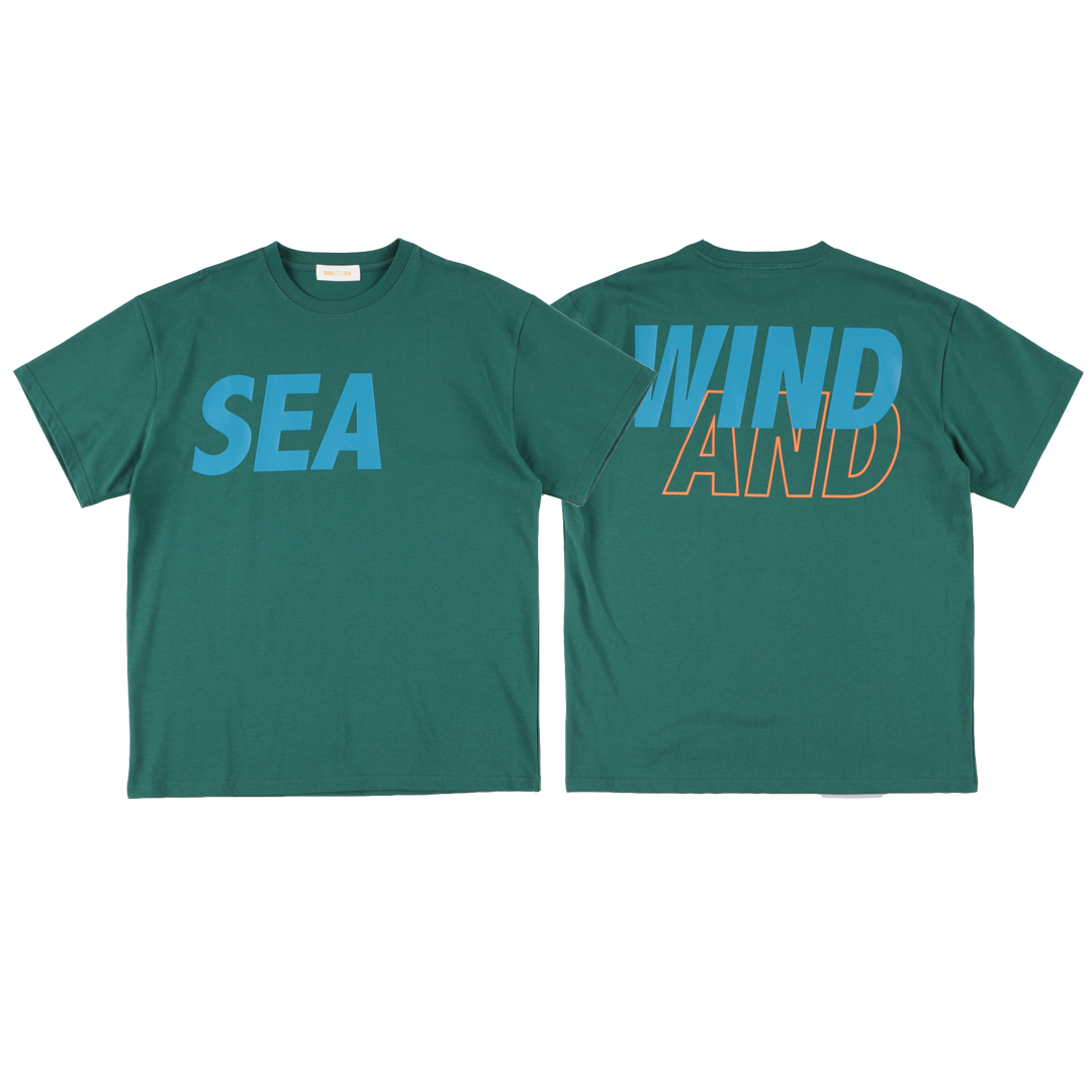 WIND AND SEA 22SS FROM PARIS TO LONDON BIG LOGO TEE