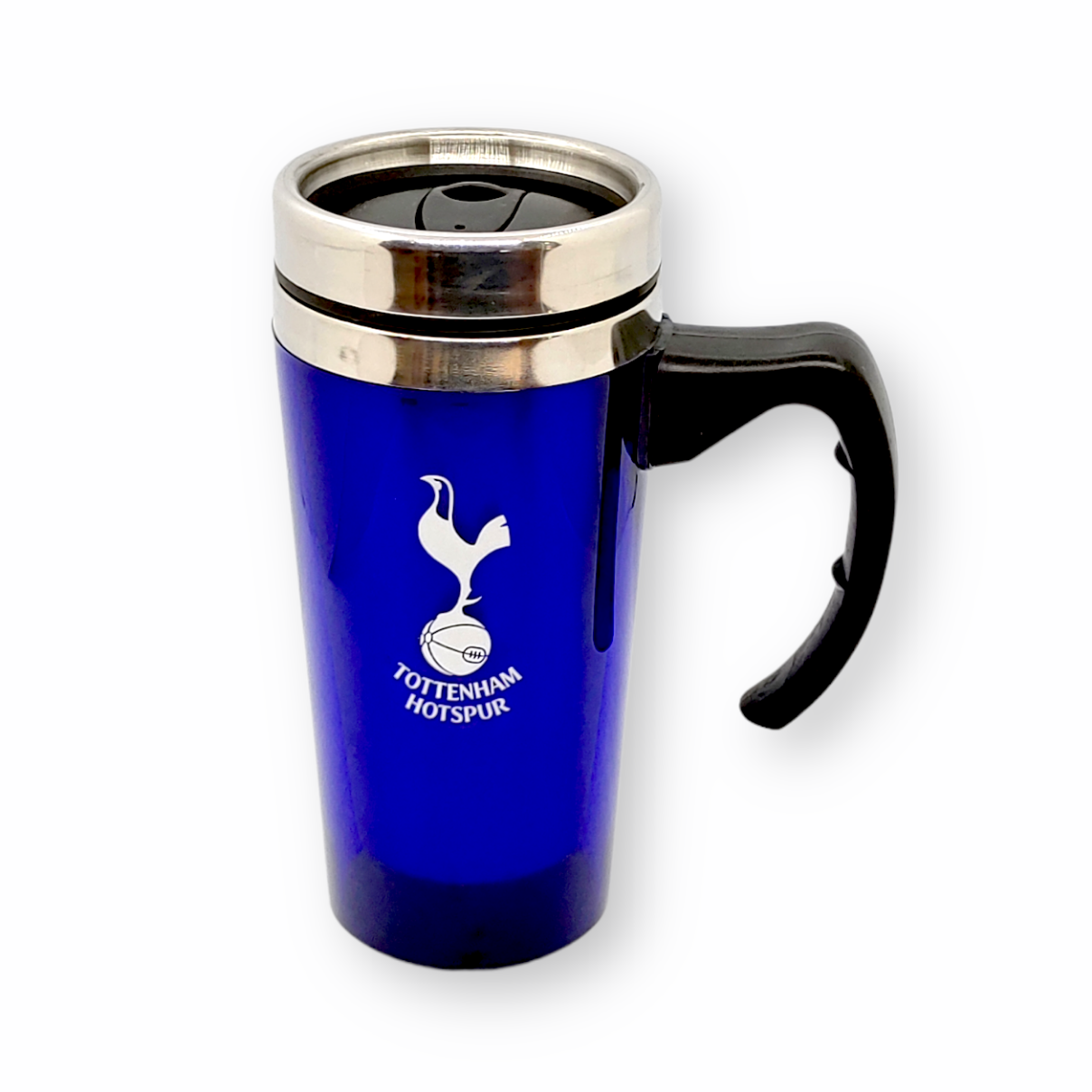 熱刺閃藍有柄會徽旅行咖啡杯