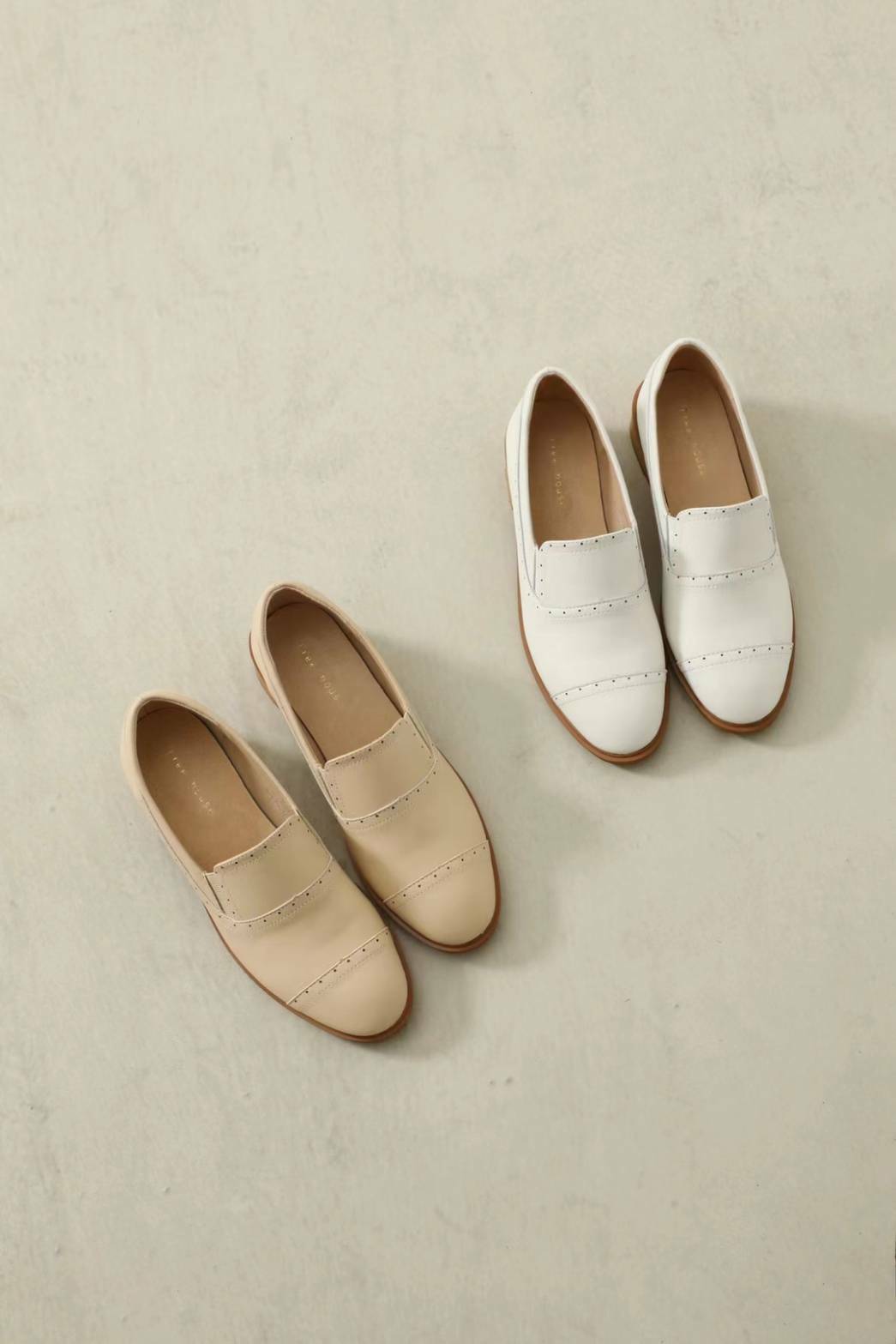 韓版真皮牛津鞋