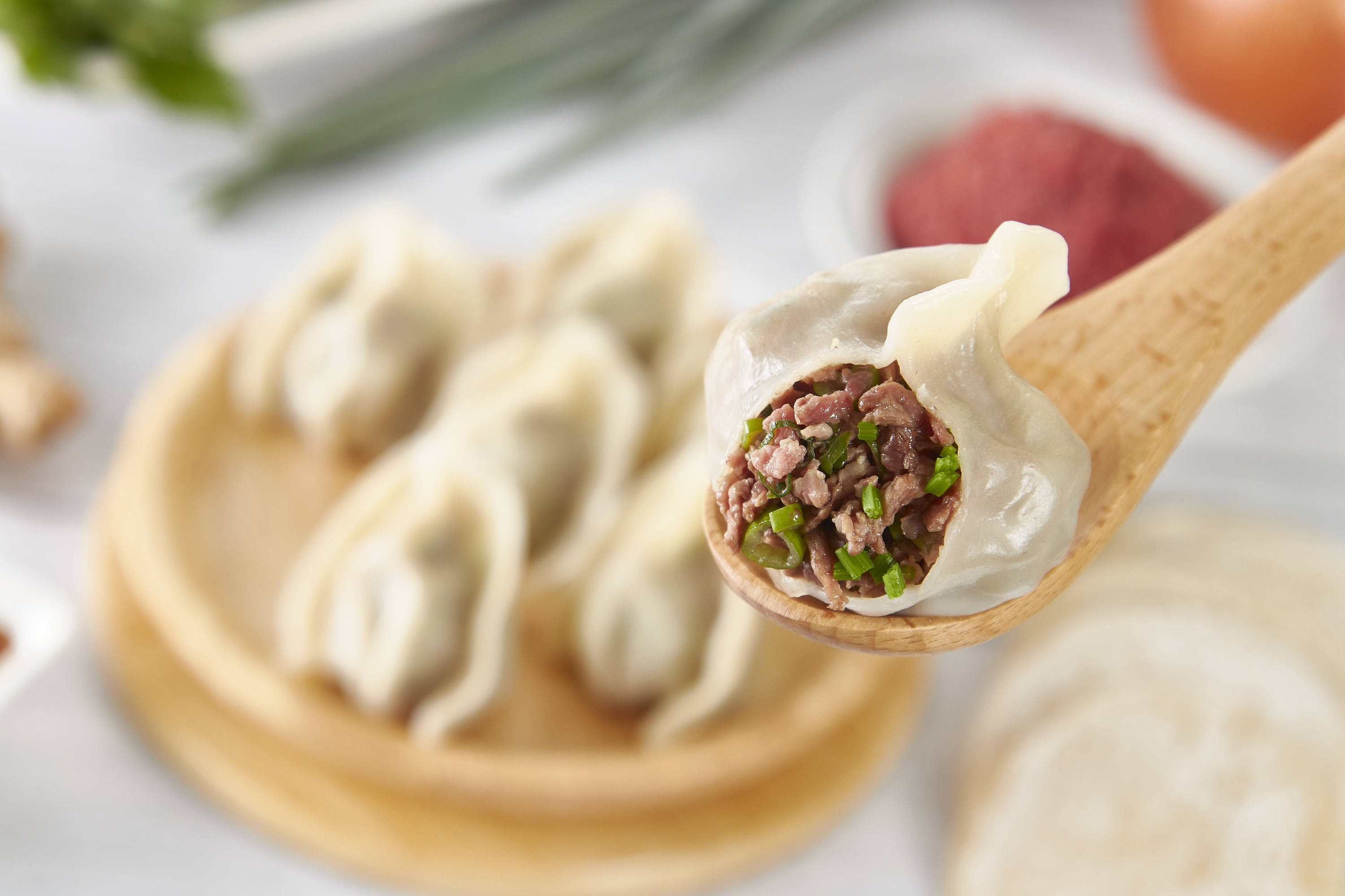 鮮蔥牛肉水餃/30入