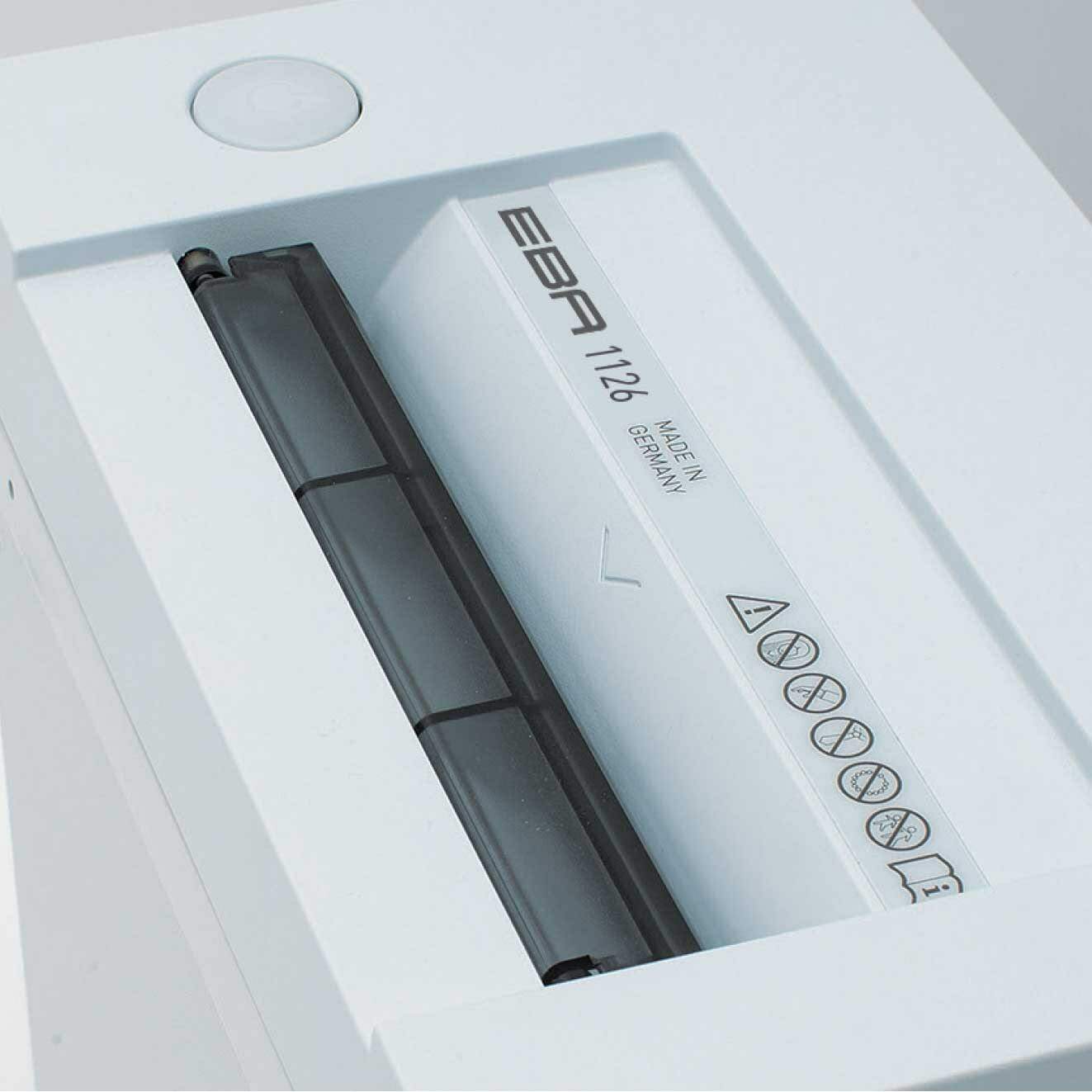 EBA 1126S 4mm 條狀個人碎紙機 (12 sheets 20L )(德國製造) 為EBA 1121 新款, 已取代 EBA 1121