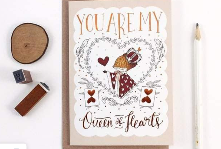 手绘祝福卡（附送信封）