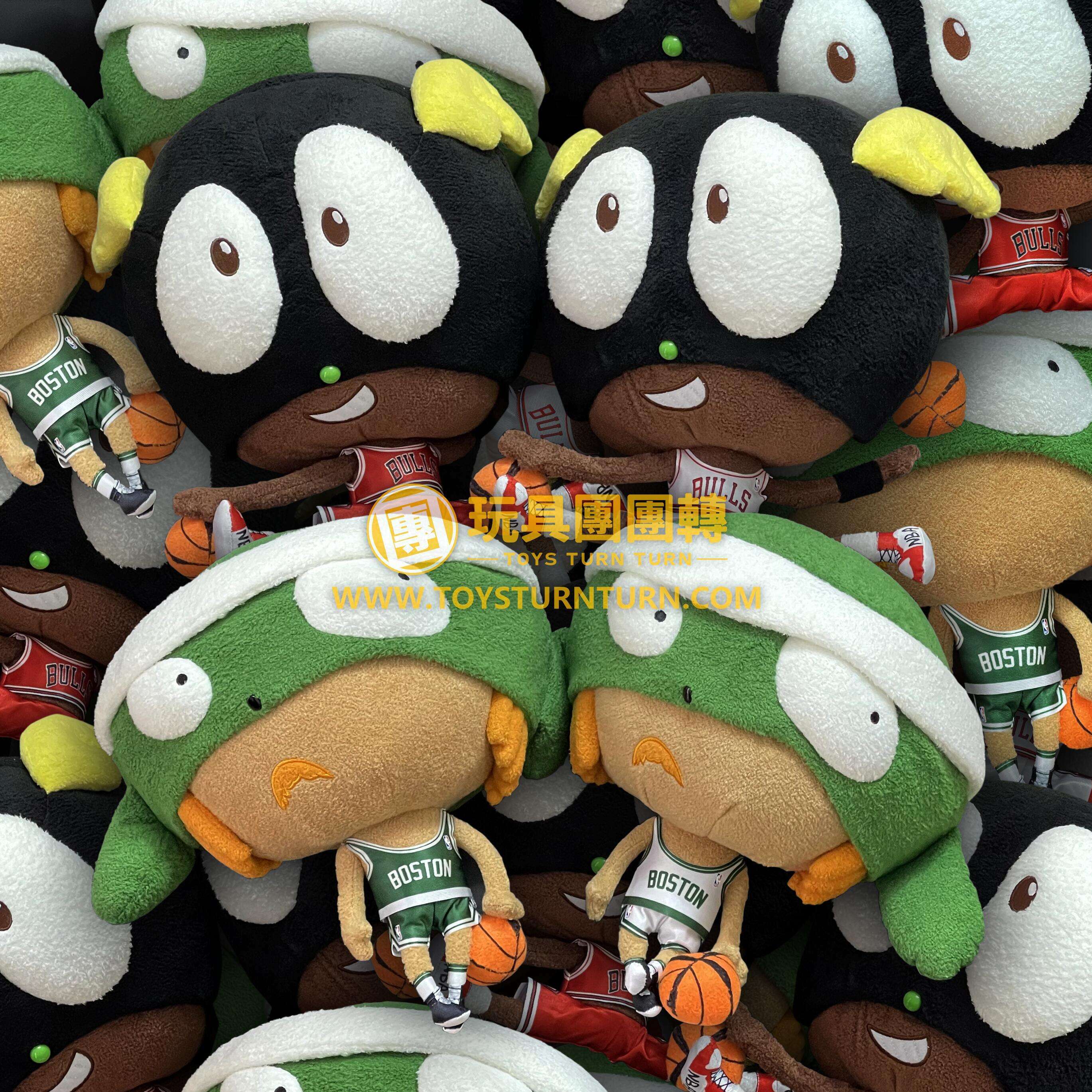 Edgar Plans x NBA 75th x NBA Plush 30cm Bulls Boston Celtics Limited Edition