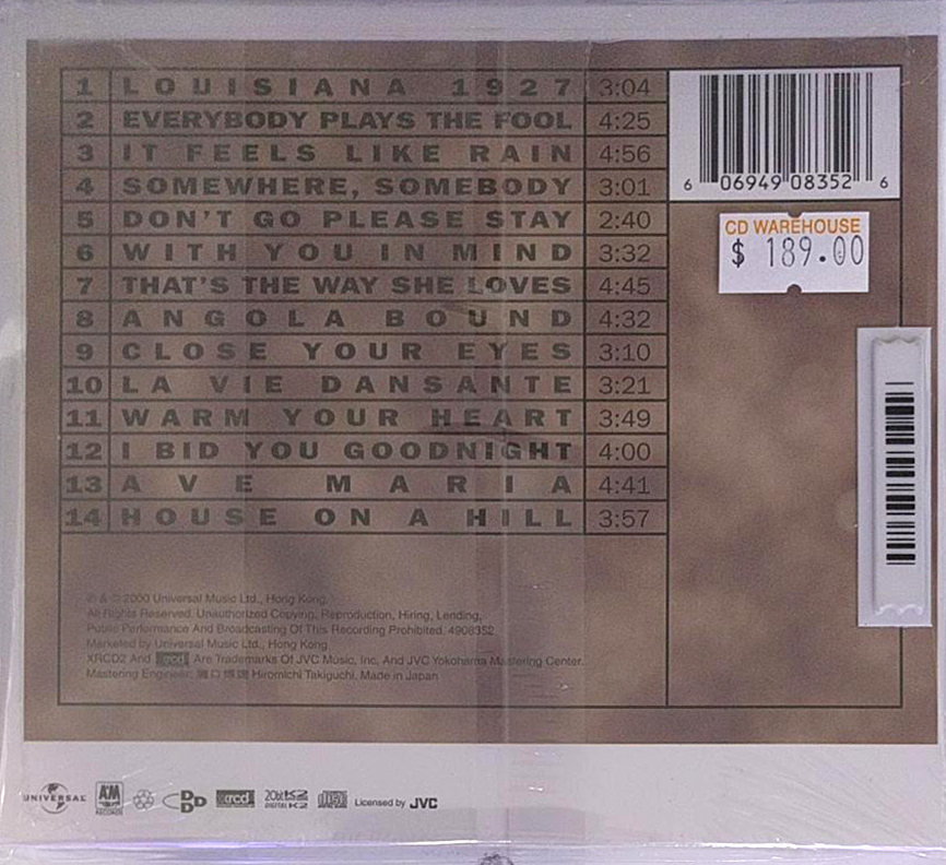 AARON NEVILLE-WARM YOUR HEART XRCD 2