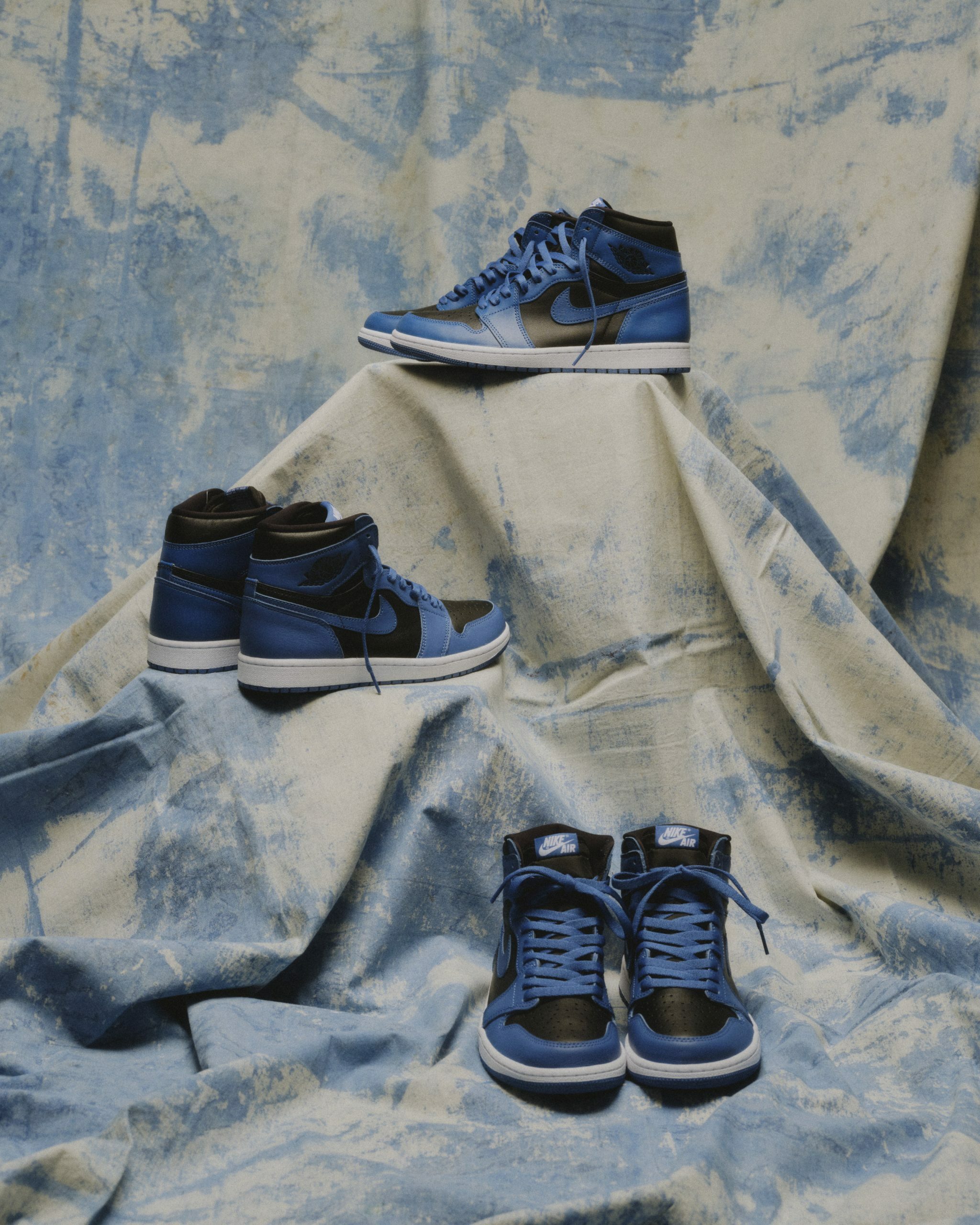 Air Jordan 1 High OG '' Dark Marina Blue '' 黑藍男鞋55508