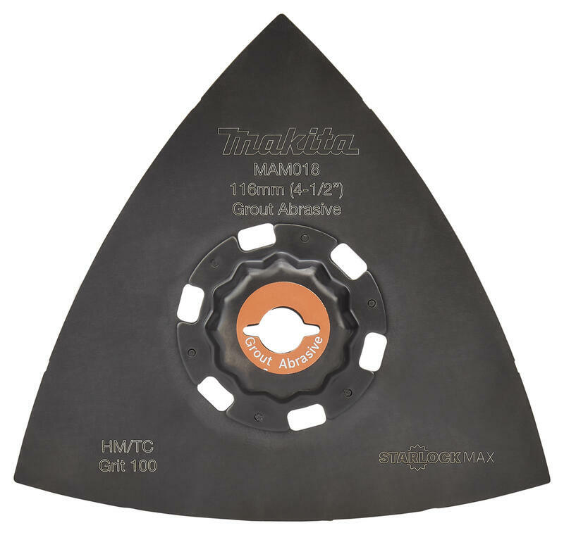 ＊中崙五金【附發票】牧田 STARLOCK超硬三角磨切磨盤 B-66581(MAM018) #100 適用木材、瓷磚水泥