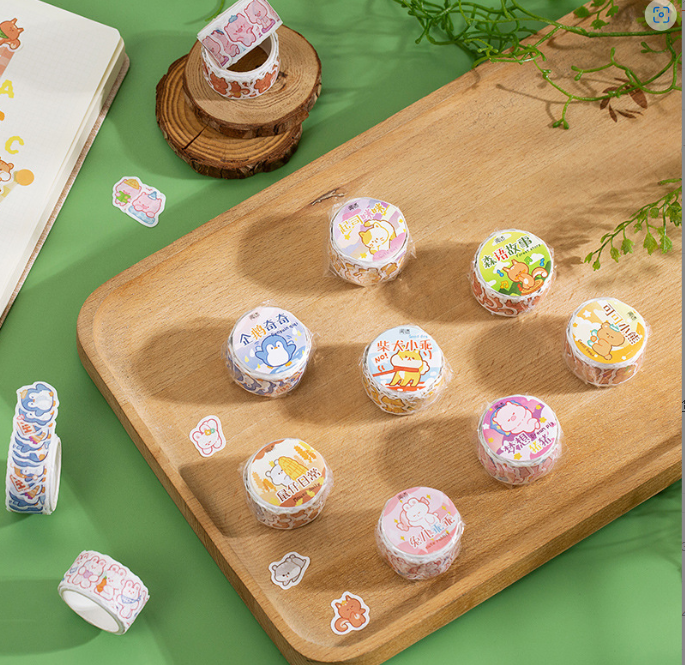 手账胶带装饰素材 A-D（100枚）