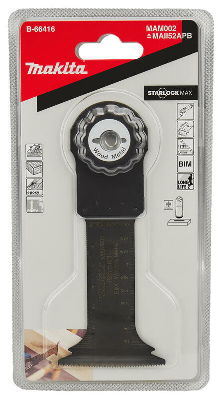 ＊中崙五金【附發票】牧田 STARLOCK 52MM 弓形直切磨切片 B-66416(MAM002) 適用:木材及金屬