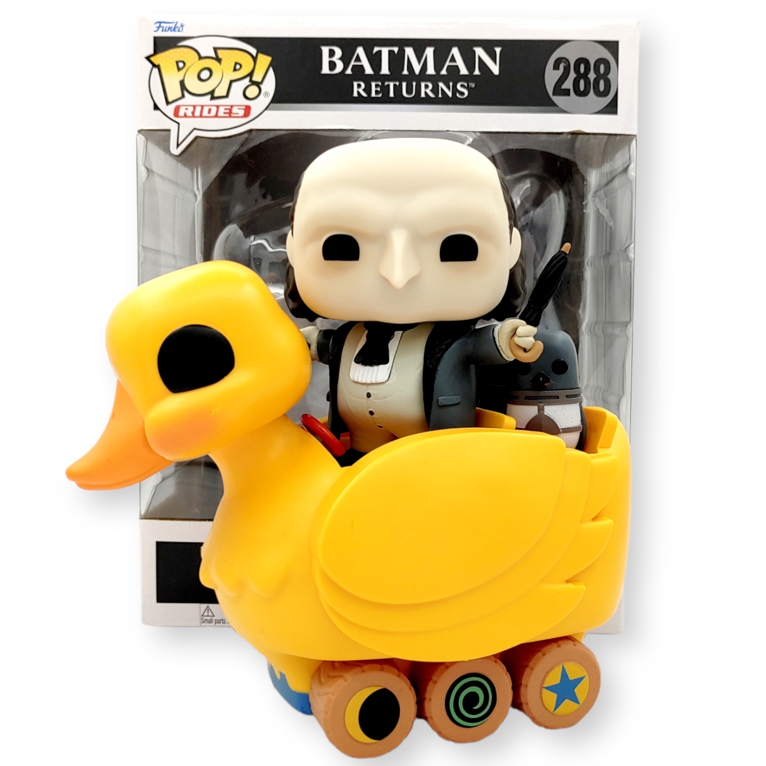 FUNKO POP<蝙蝠俠再戰風雲>6吋企鵝人坐鴨車-No.288