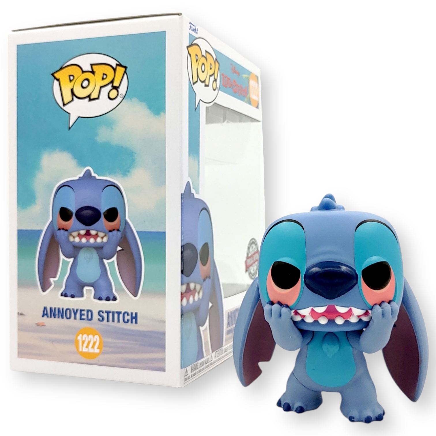 FUNKO POP<扮嘢小魔星>史迪仔(扮鬼臉)-No.1222