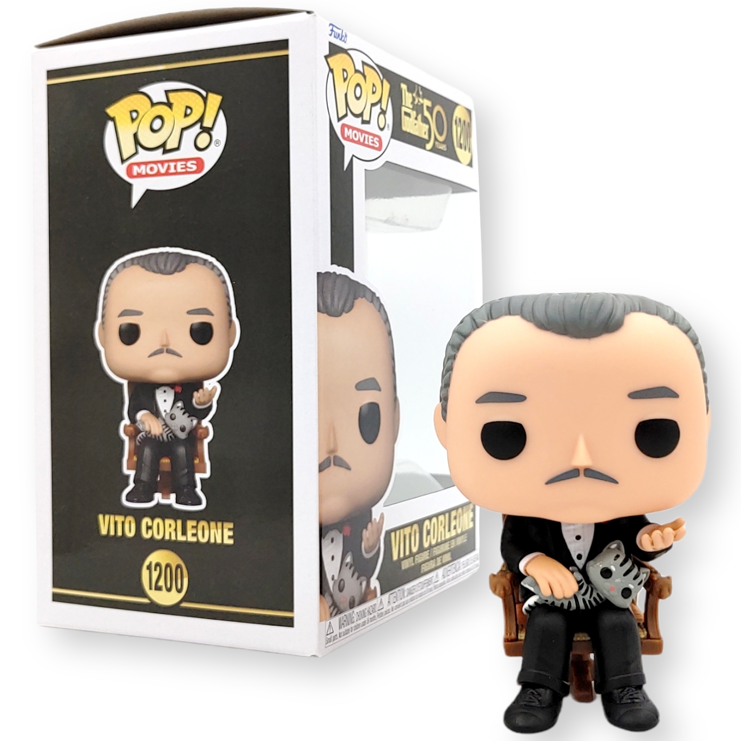FUNKO POP <The Godfather>教父(抱貓)-No.1200