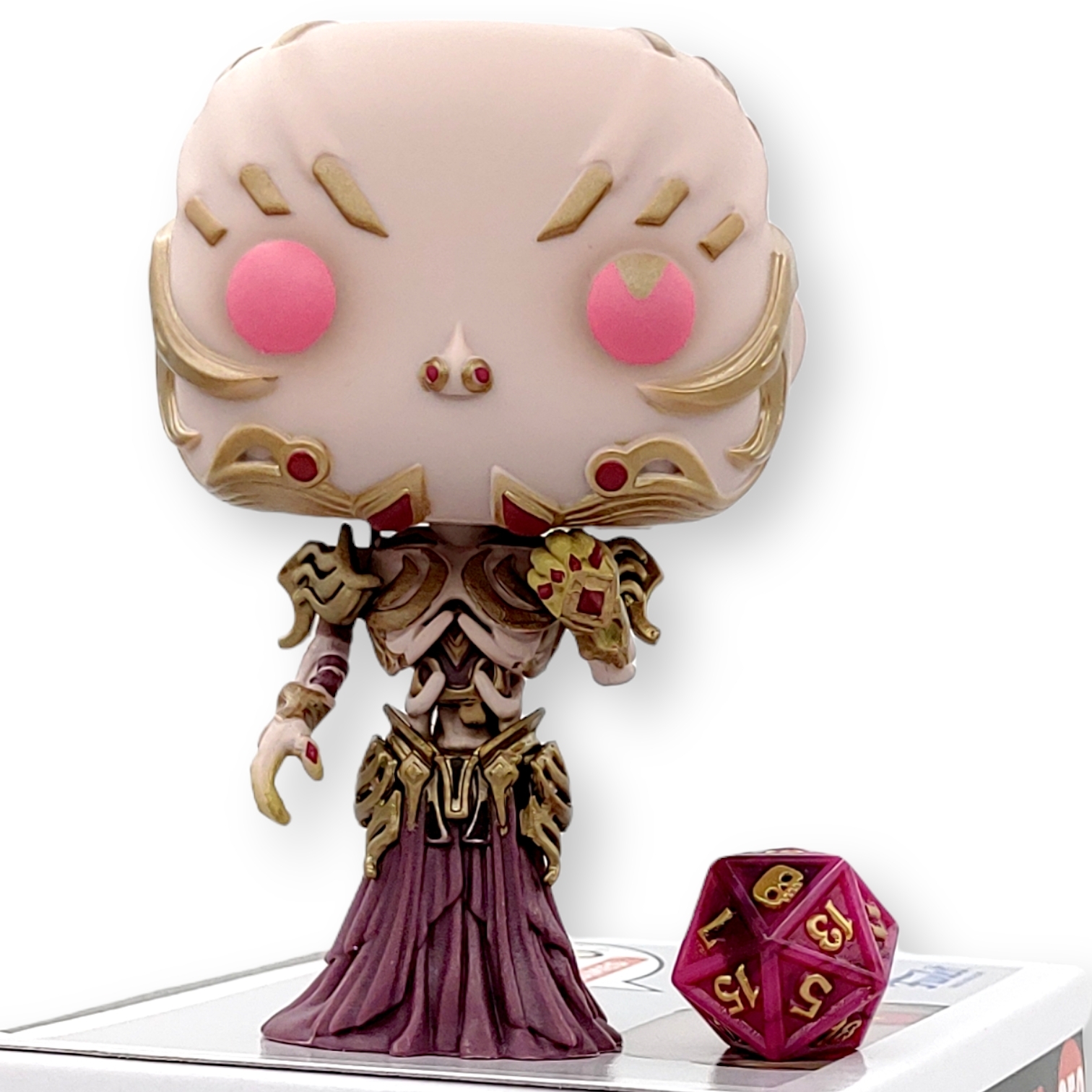 FUNKO POP <龍與地下城>威可那(金屬色)+20角骰-No.853