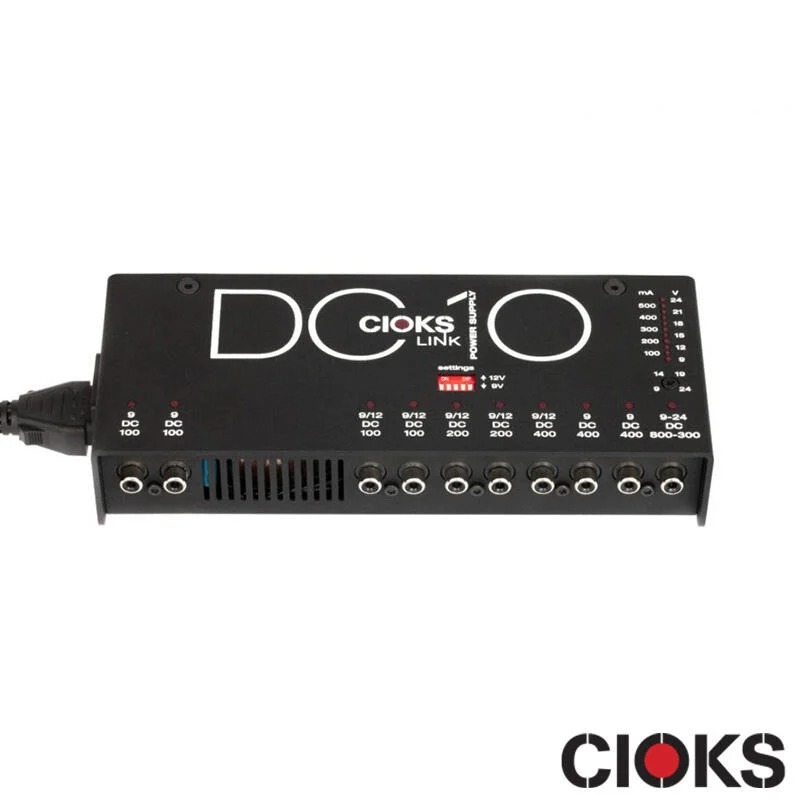 丹麥 CIOKS DC10 Link 效果器 獨立 電源供應器