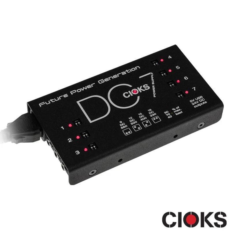 丹麥 CIOKS DC7 效果器 獨立 電源供應器