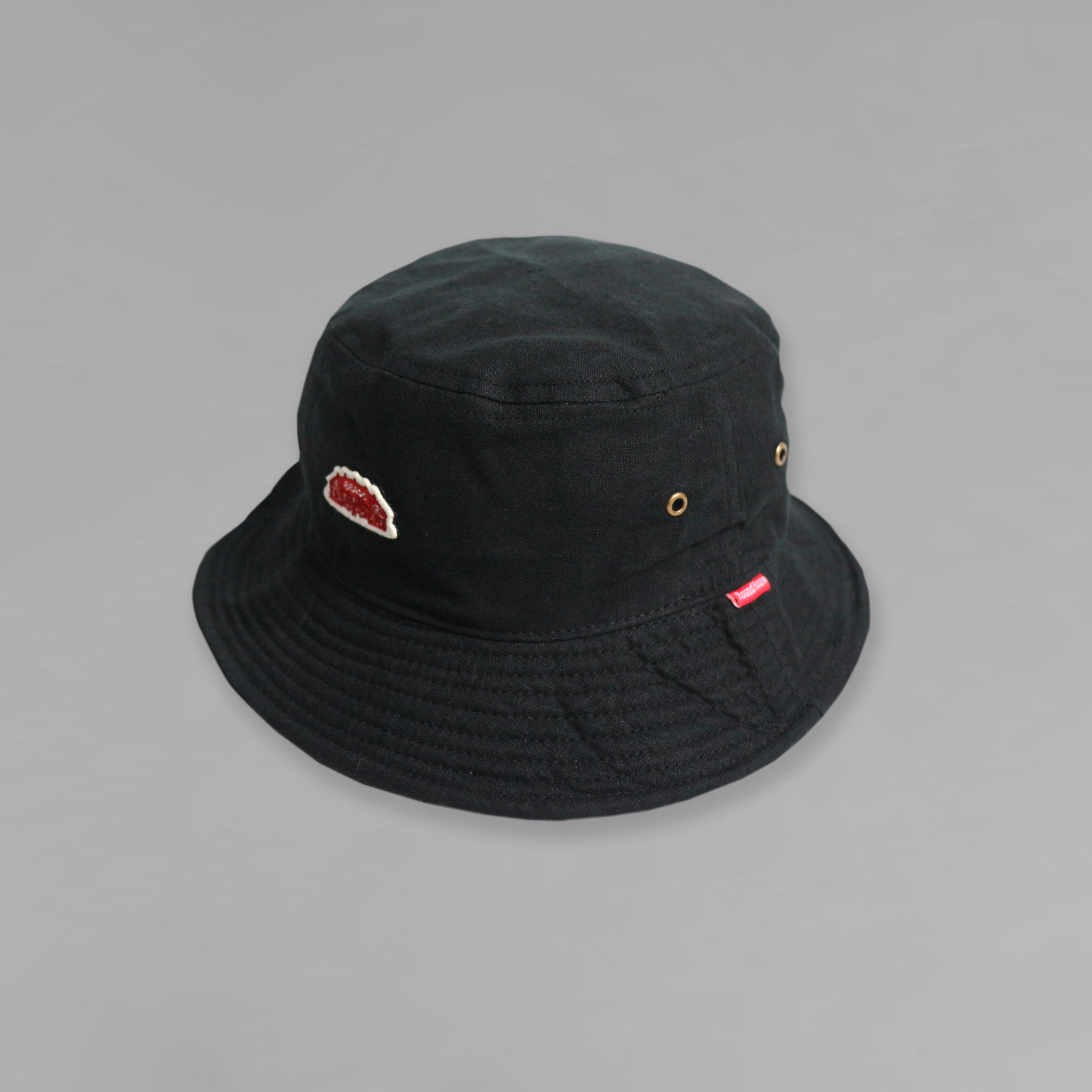 Round House Cotton Linen Bucket Hat ╭ 4色 ╮