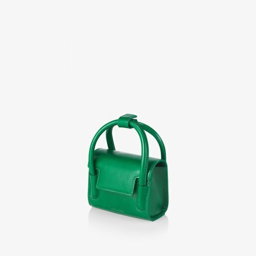 FIND KAPOOR Marty Bag 12 Crinkled - Green