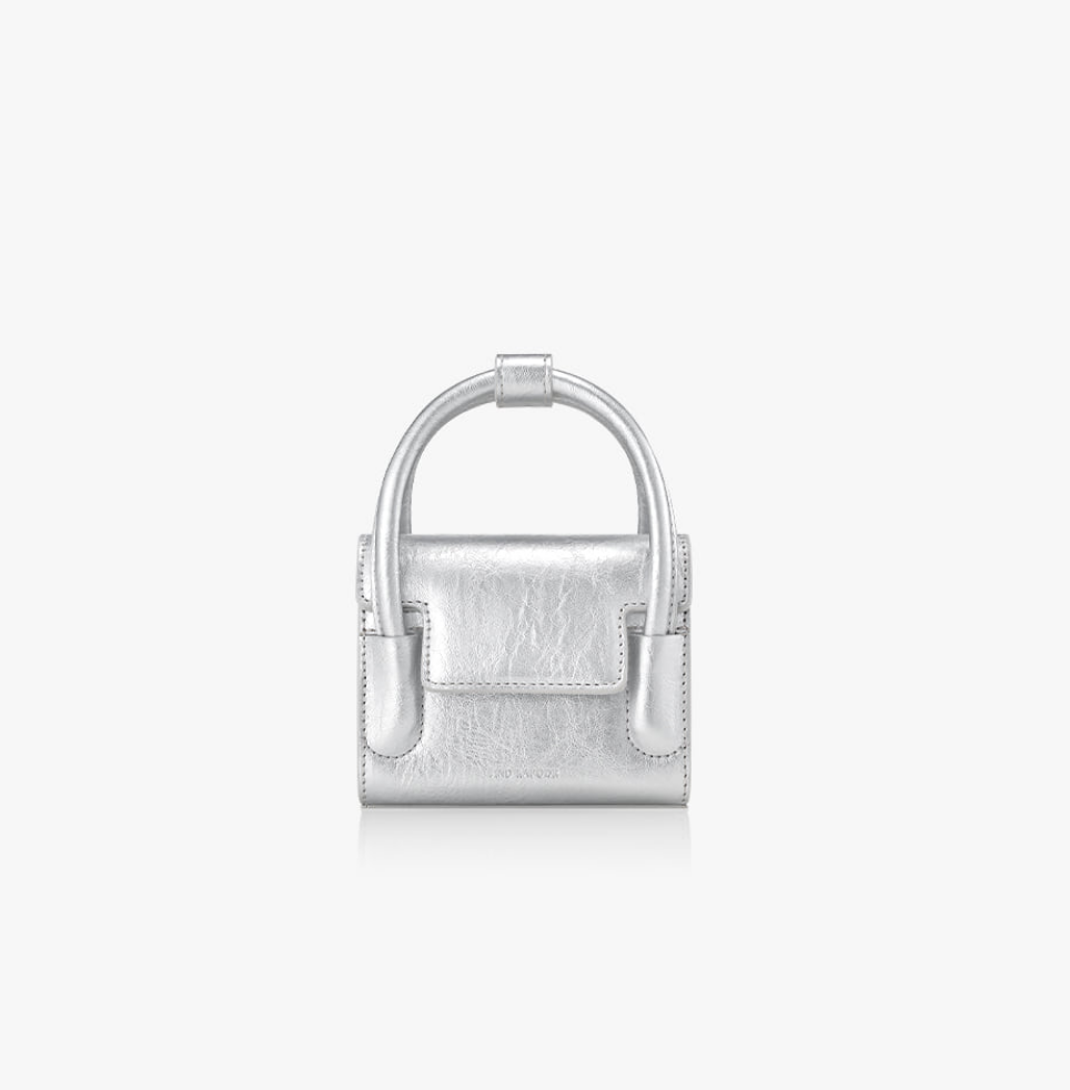 FIND KAPOOR Marty Bag 12 Terry - Silver
