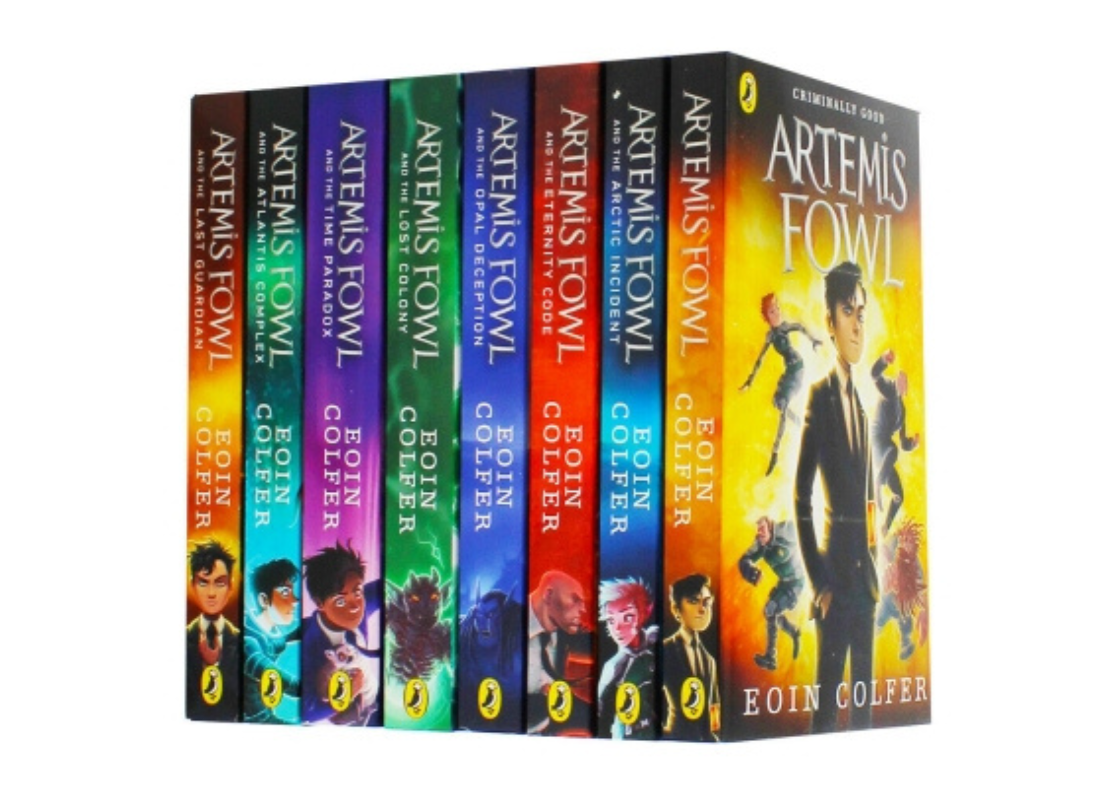 Penguin> Artemis Fowl Series 8 Books Collection 套書