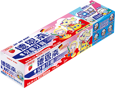 德恩奈兒童牙膏90g/超氟牙膏156g+贈品