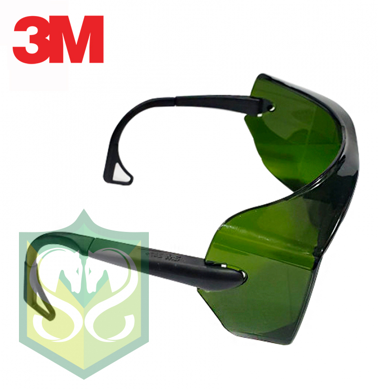 3M™ OX™ 12239 防霧護眼鏡 (淡綠3.0紅外線鏡片)