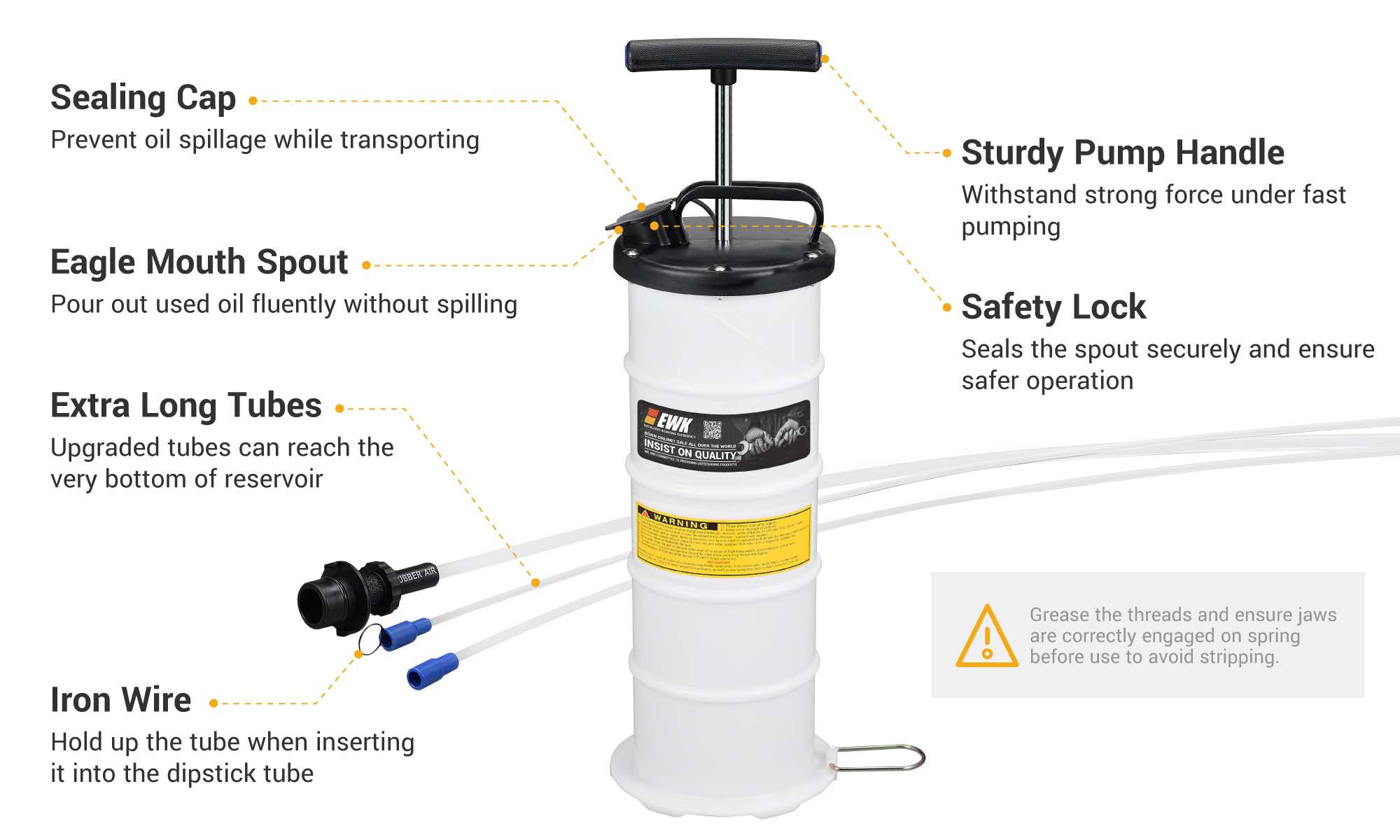 6.5L Manual Oil Extractor Pump | EWK