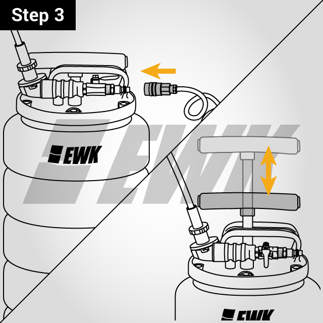 15L Pneumatic / Manual Oil Extractor Pump EWK