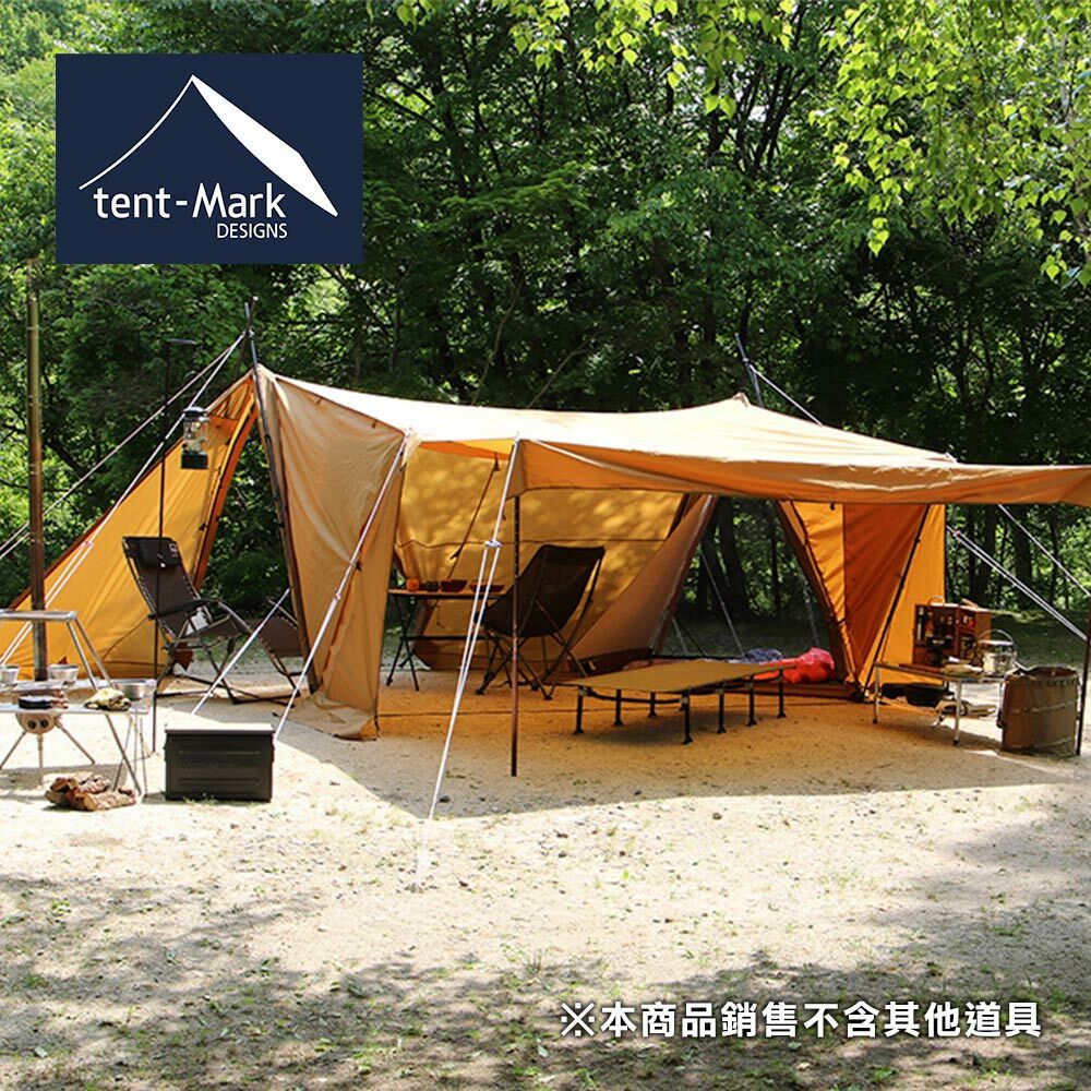 日本tent-Mark DESIGNS】Circus馬戲團720+側壁套裝客廳帳/基地帳TM-720SS