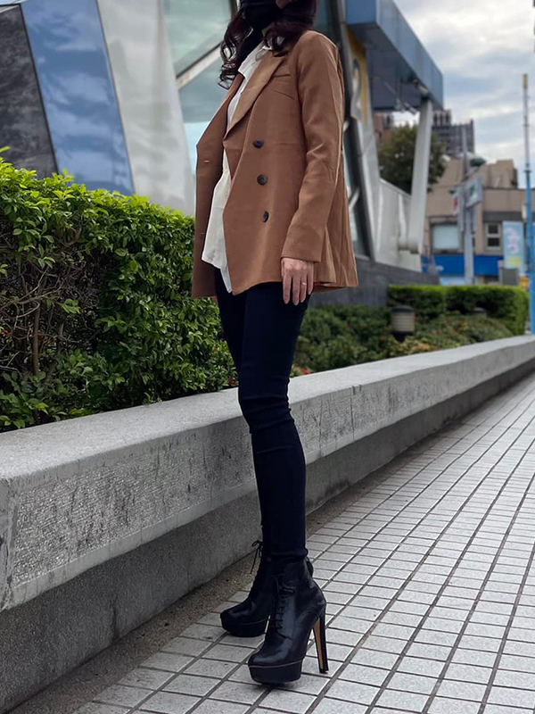 REPPETO 復古高跟踝靴