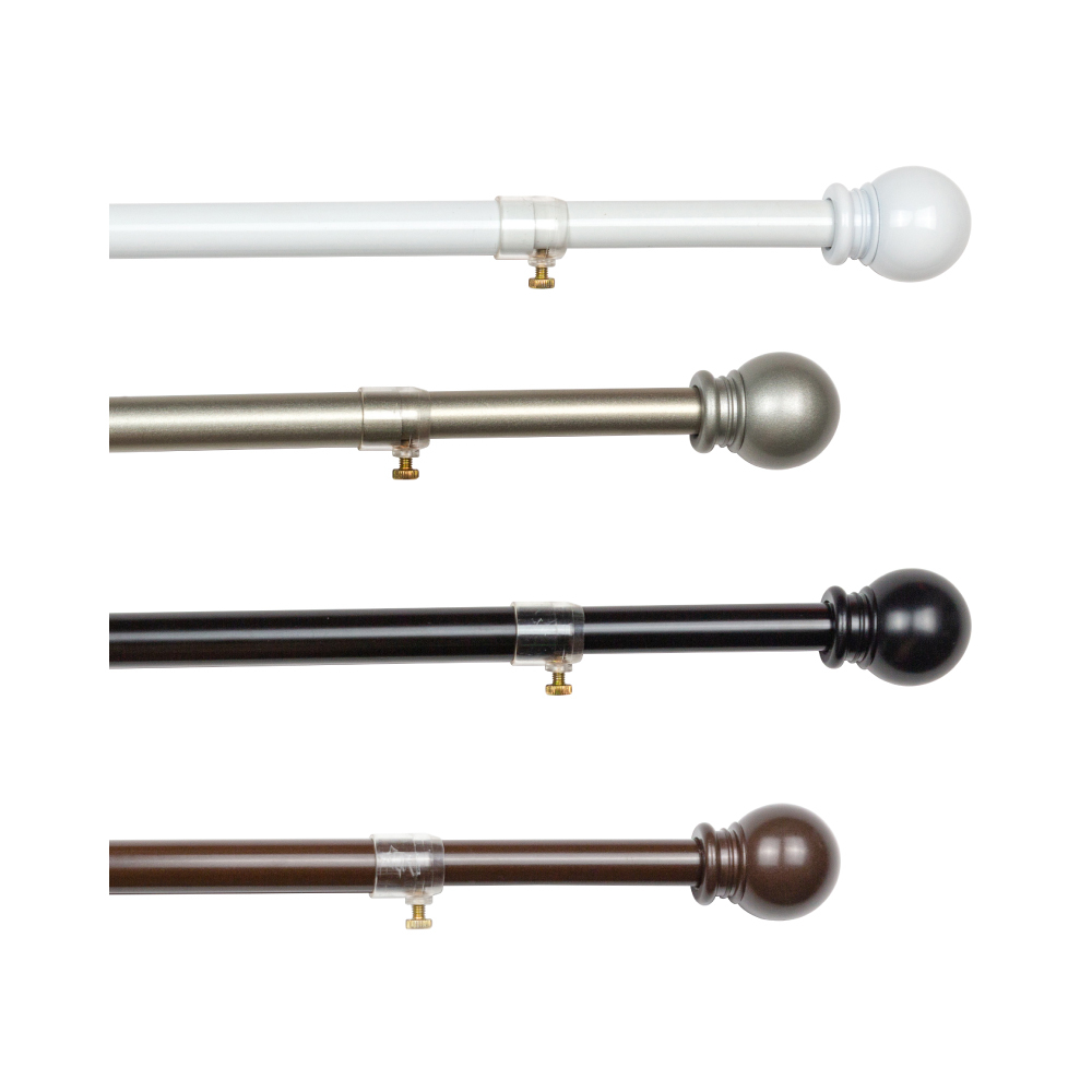 MIT│搖擺桿│窗簾桿│43-66cm│4色