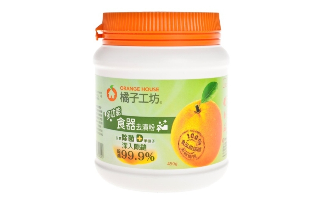 E1: 橘子工坊 - 天然食器妙用清潔粉 (450g)