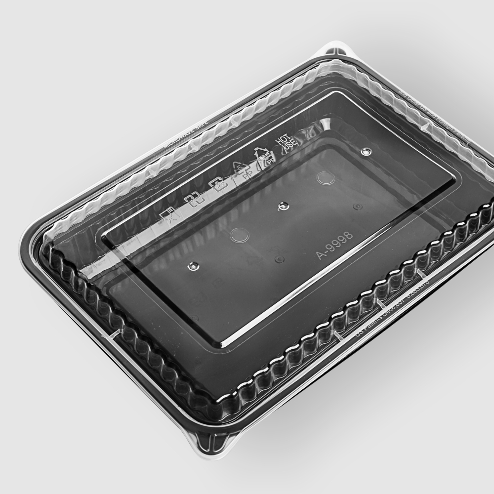 塑膠方型便當盒 1680ml 29號