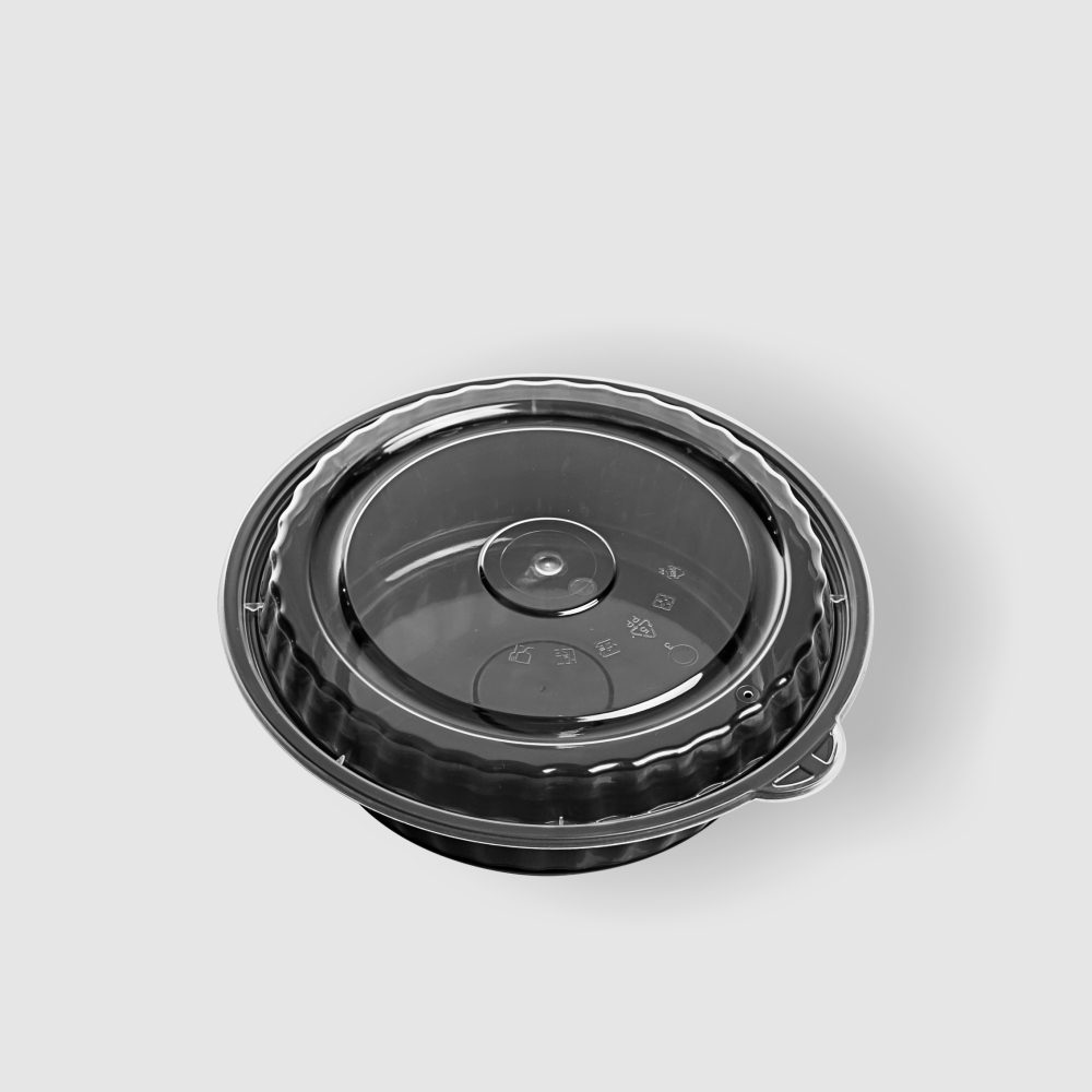 塑膠圓型便當盒 720ml 2號