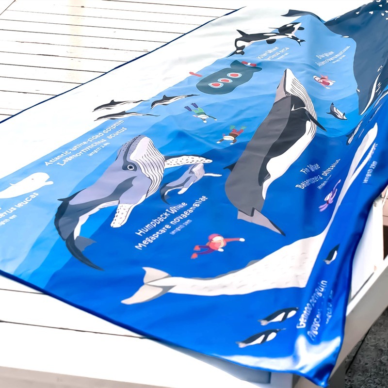 OCEANARIUM 海洋生物快乾吸水大毛巾