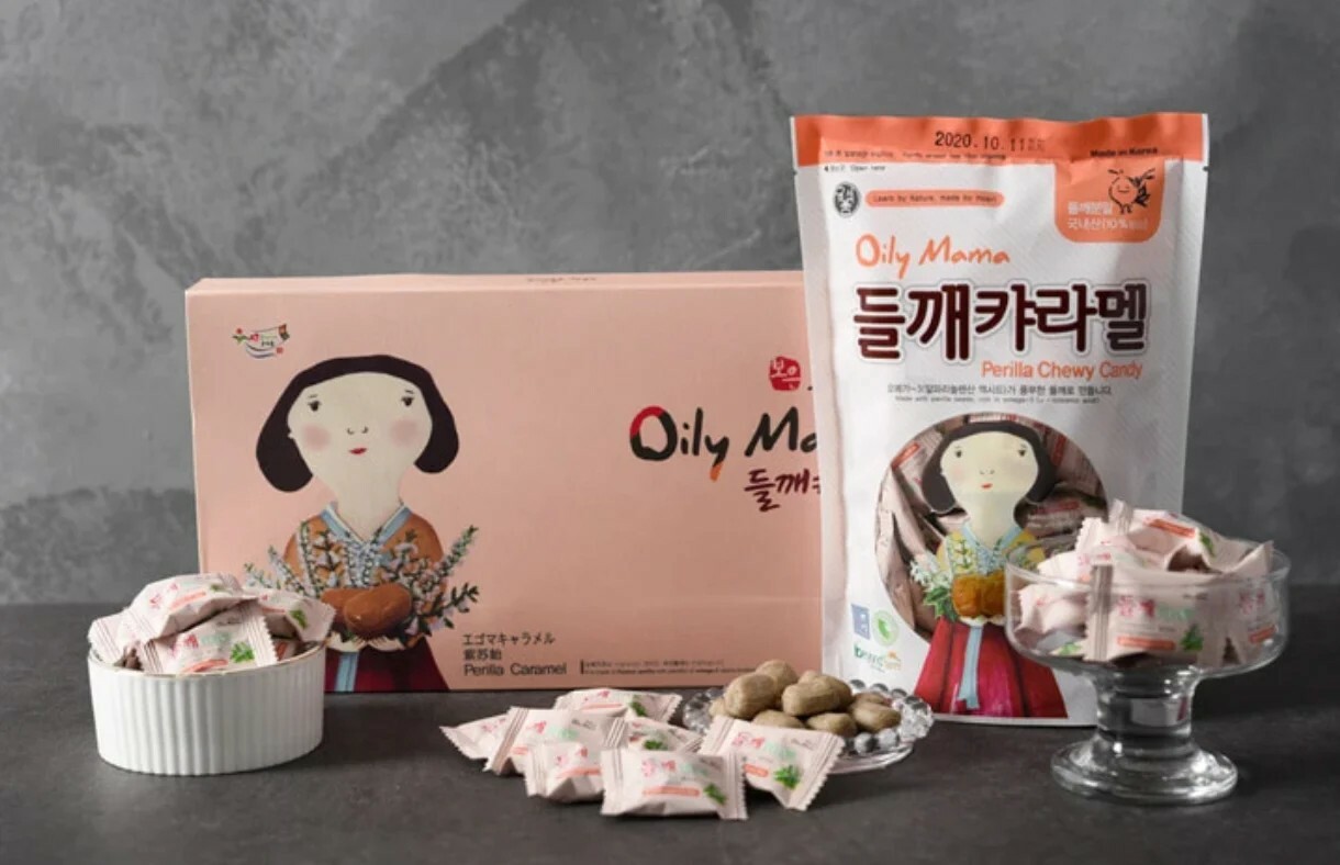 【OILYMAMA】韓國紫蘇焦糖Omega3軟糖