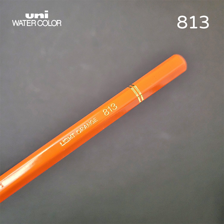 Uni 三菱 水性色鉛筆 / 813 LIGHT ORANGE / MITSUBISHI 日本