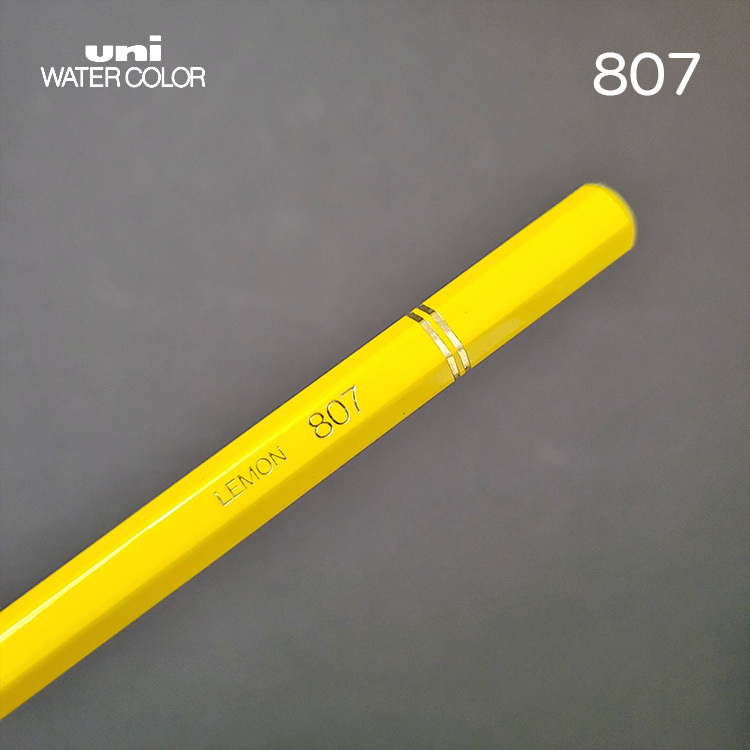 Uni 三菱 水性色鉛筆 / 807 LEMON / MITSUBISHI 日本