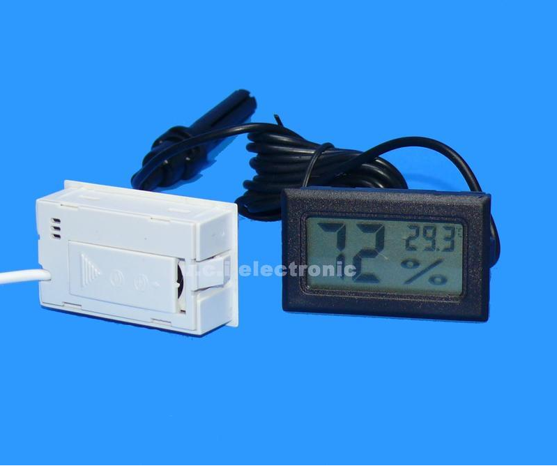 【UCI電子】(K-3) 電腦溫溼度計/爬蟲溫度度計/汽車溫度度計/室內溫溼度計 帶探頭